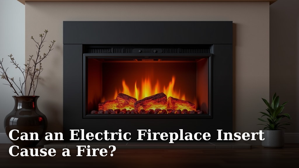 Can an Electric Fireplace Insert Cause a Fire?