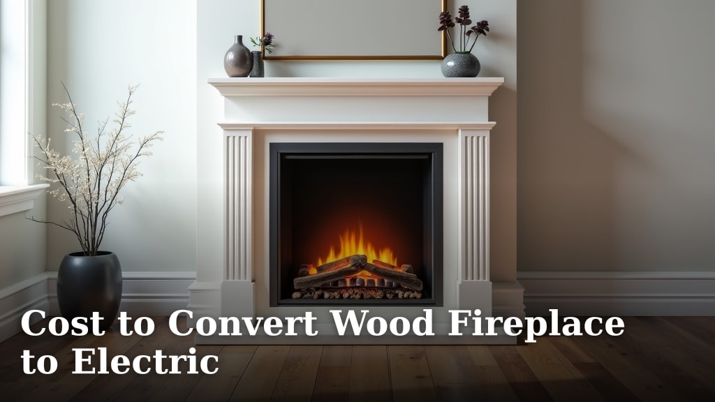 Cost to Convert Wood Fireplace to Electric