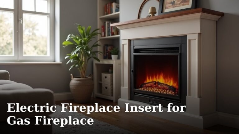 Electric Fireplace Insert for Gas Fireplace