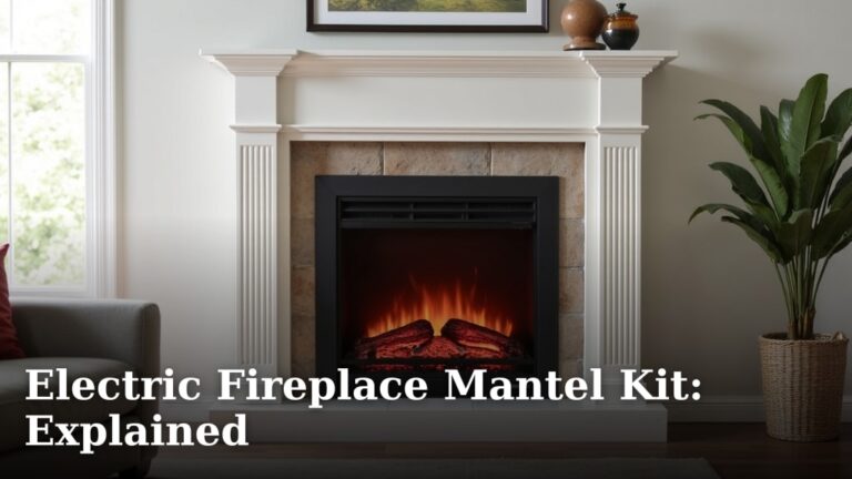 Electric Fireplace Mantel Kit: Explained