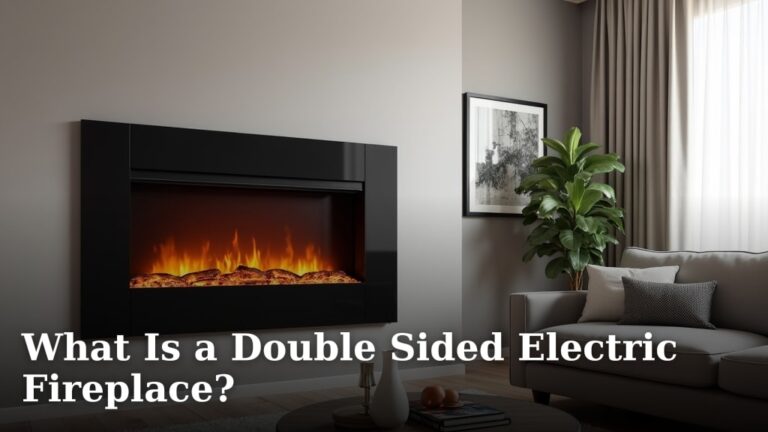 What Is a Double Sided Electric Fireplace?