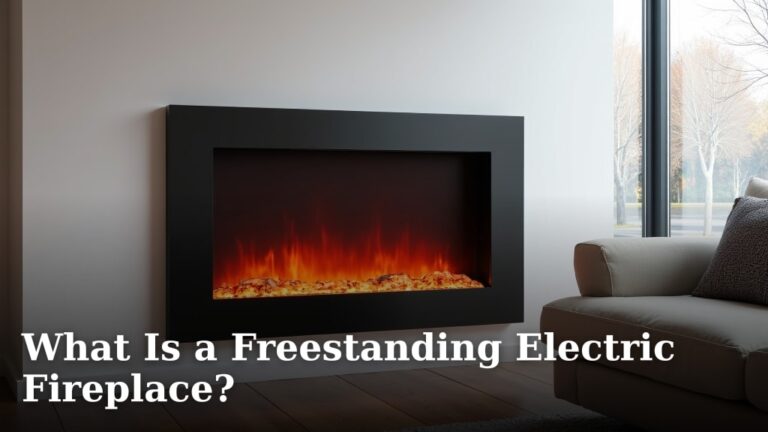 What Is a Freestanding Electric Fireplace?