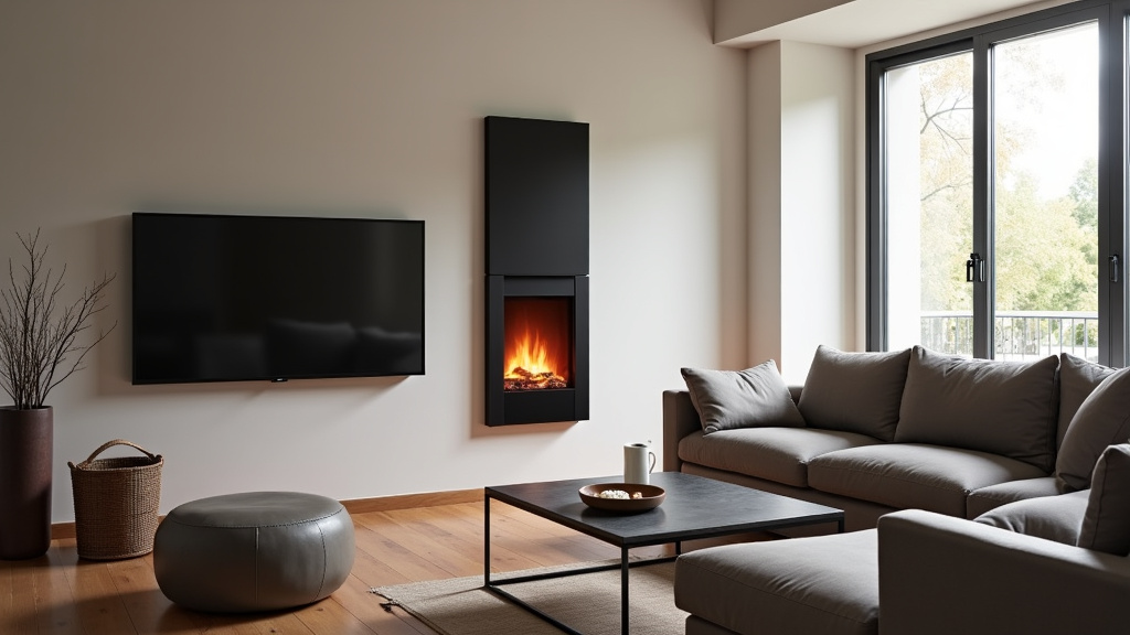 Understanding Vertical Electric Fireplaces: Your Space-Saving Heat Solution