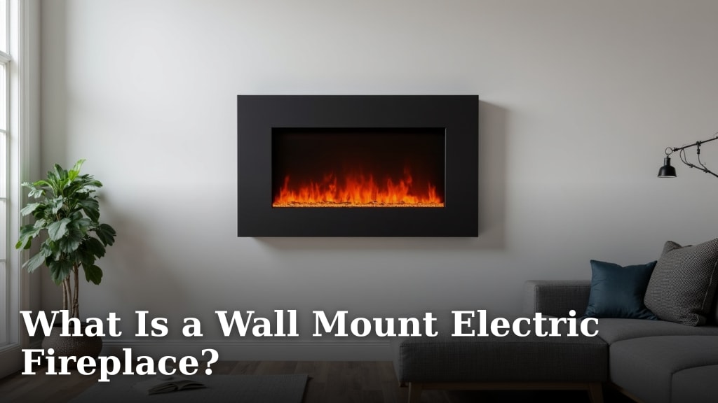 What Is a Wall Mount Electric Fireplace?