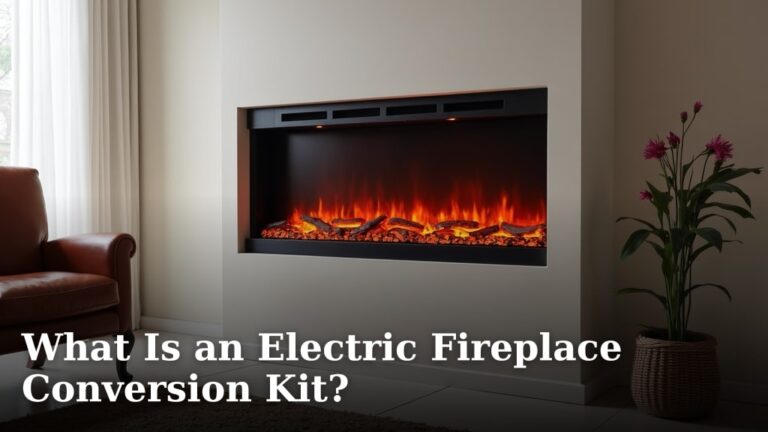 What Is an Electric Fireplace Conversion Kit?