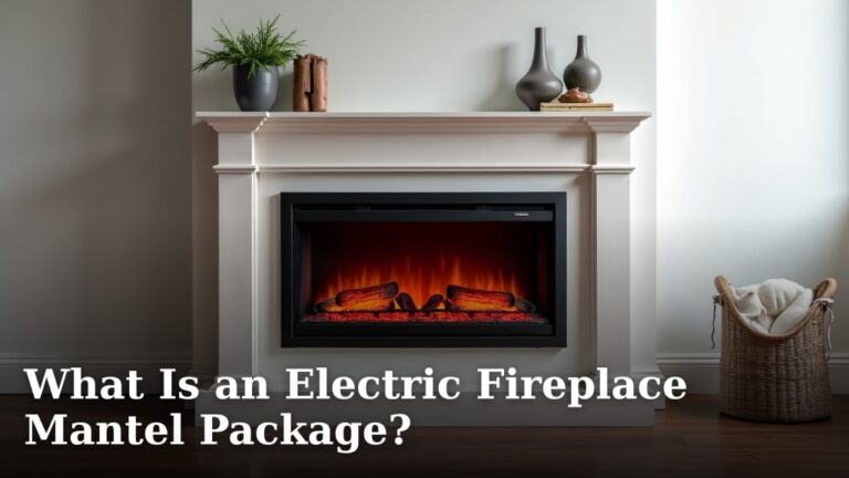 What Is an Electric Fireplace Mantel Package?