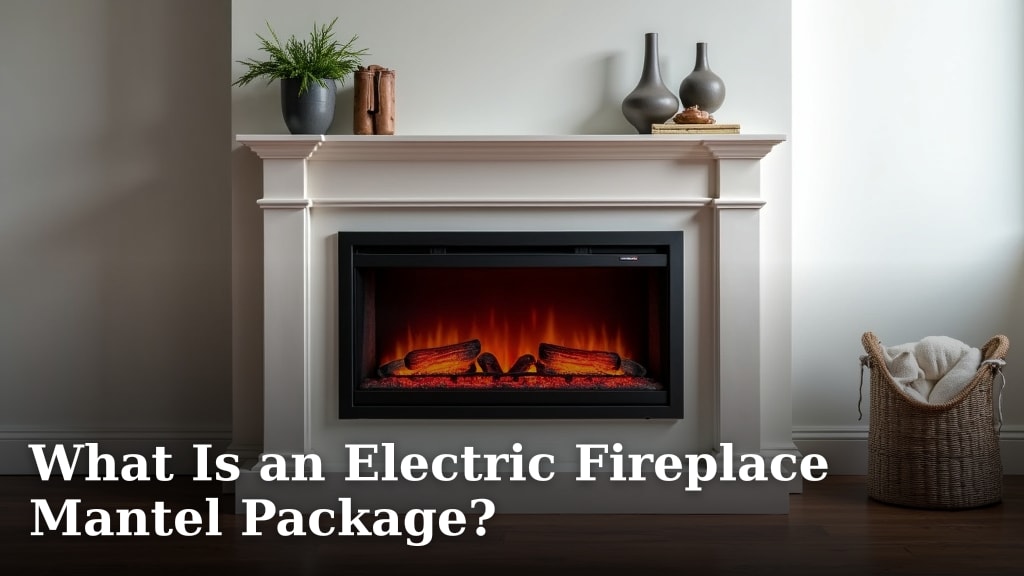 What Is an Electric Fireplace Mantel Package?