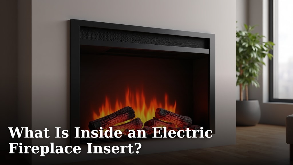 What Is Inside an Electric Fireplace Insert?